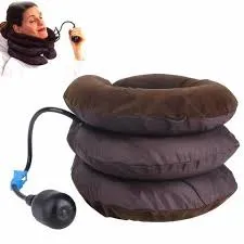 3 Layers Neck Traction Inflatable Neck Protector Support.