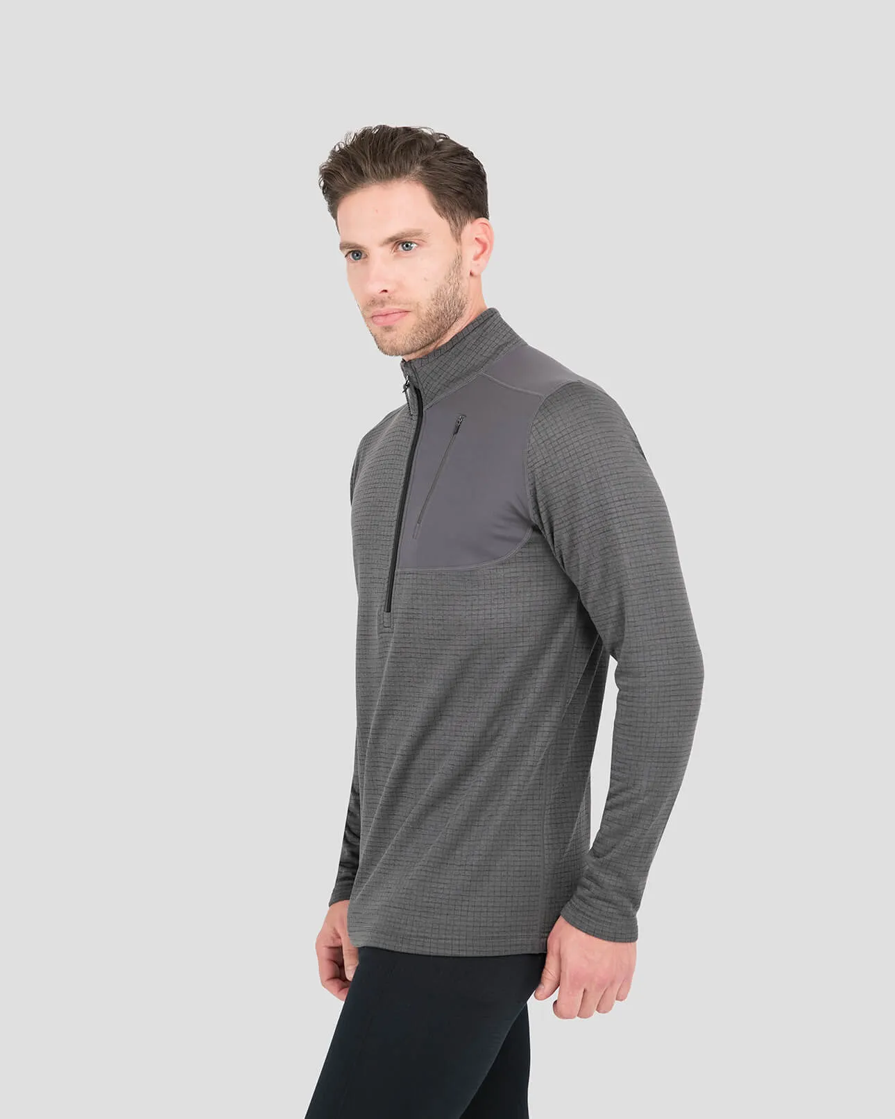 3.0 Men's Ecolator® Heavyweight Performance Quarter-Zip Thermal Shirt