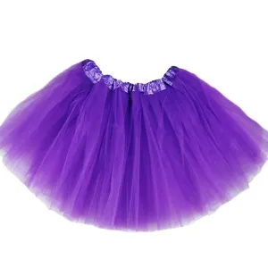 Adult 3 Layers Tulle Tutu - Purple