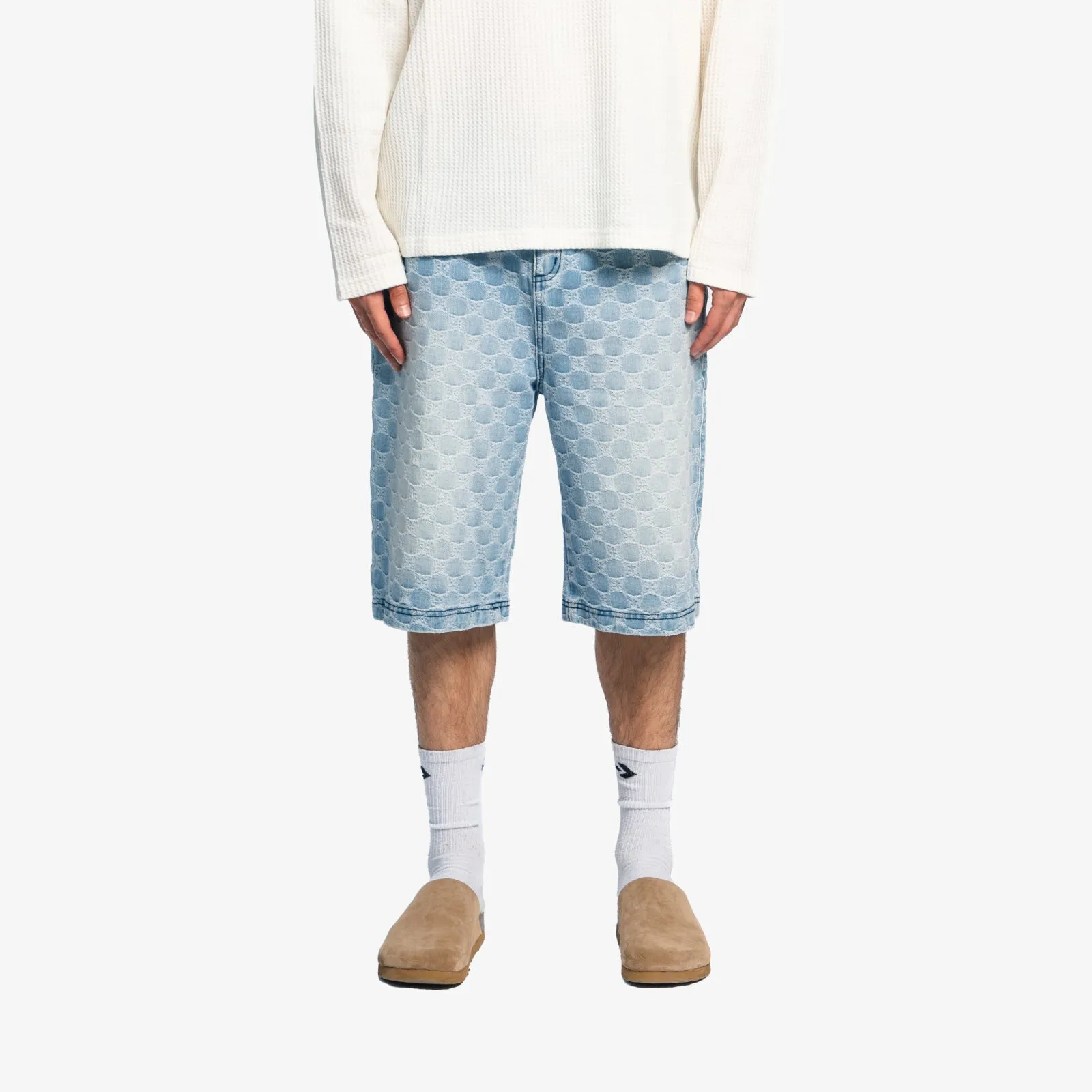 Aether Monogram Denim Jorts