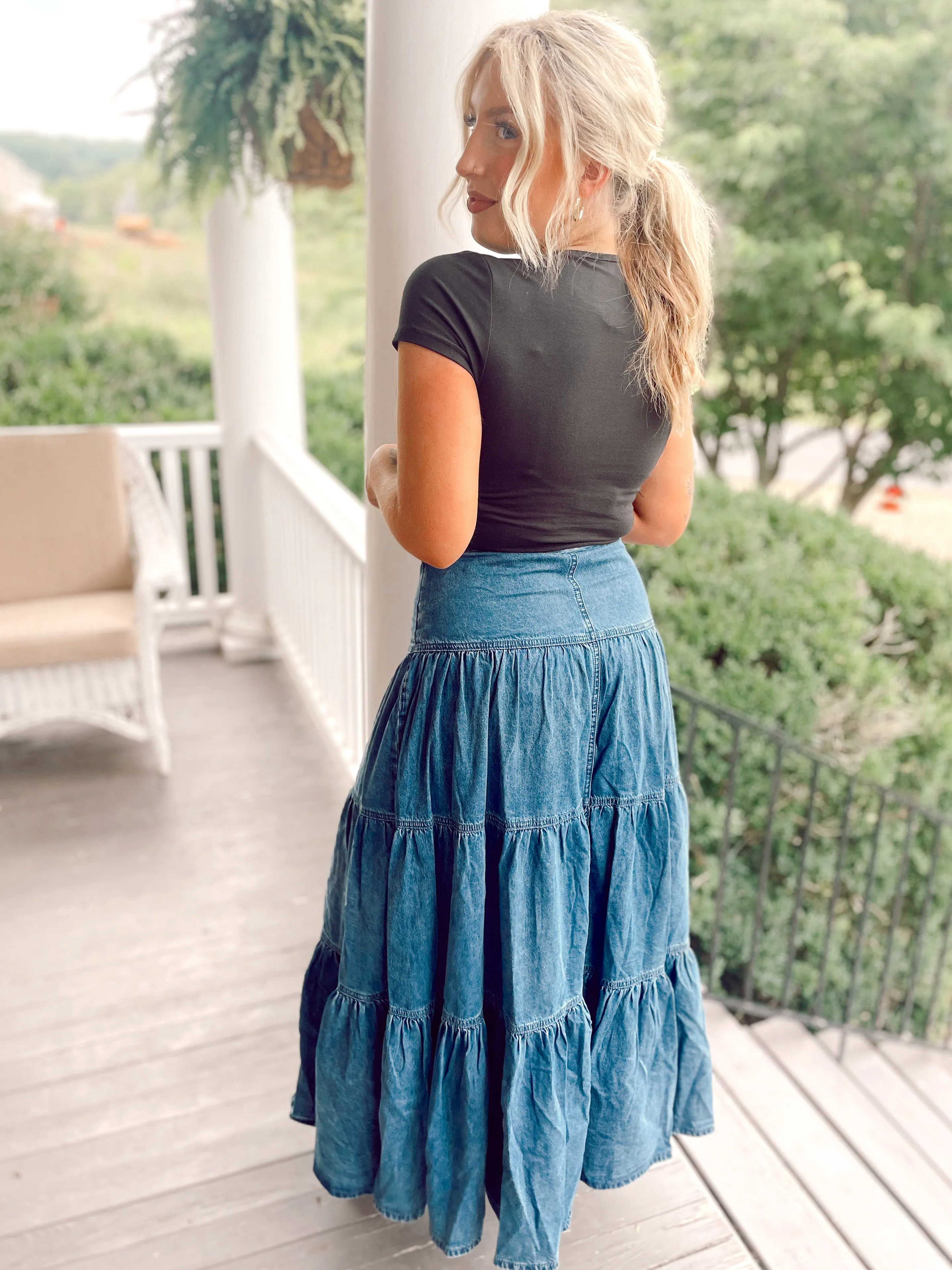 All a Dream Denim Skirt