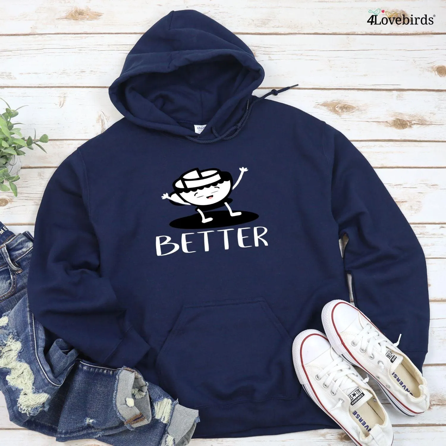 Better Together Coffee & Donut Cutely Coordinated Matching Outfit Set