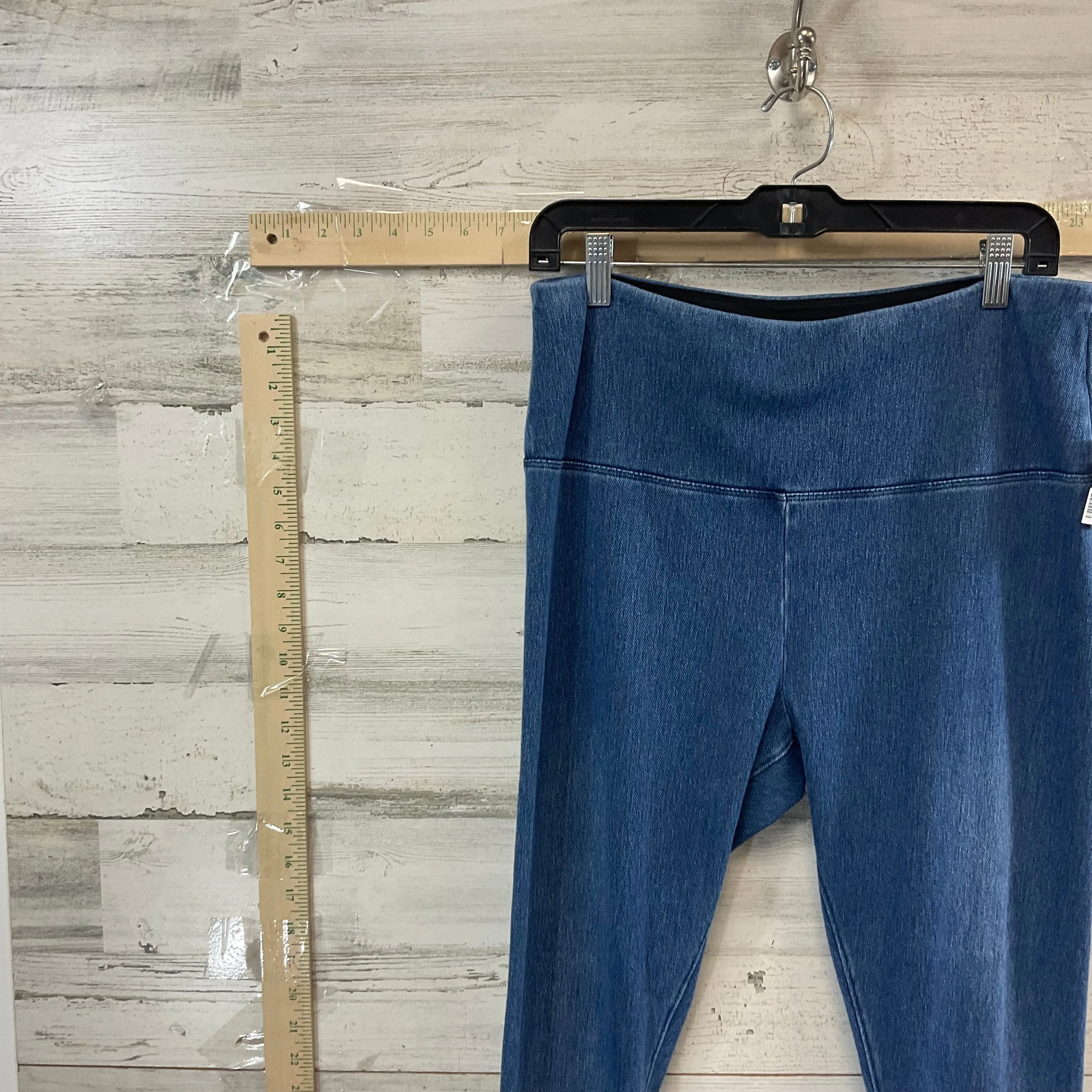 Blue Denim Pants Leggings Lysse, Size L