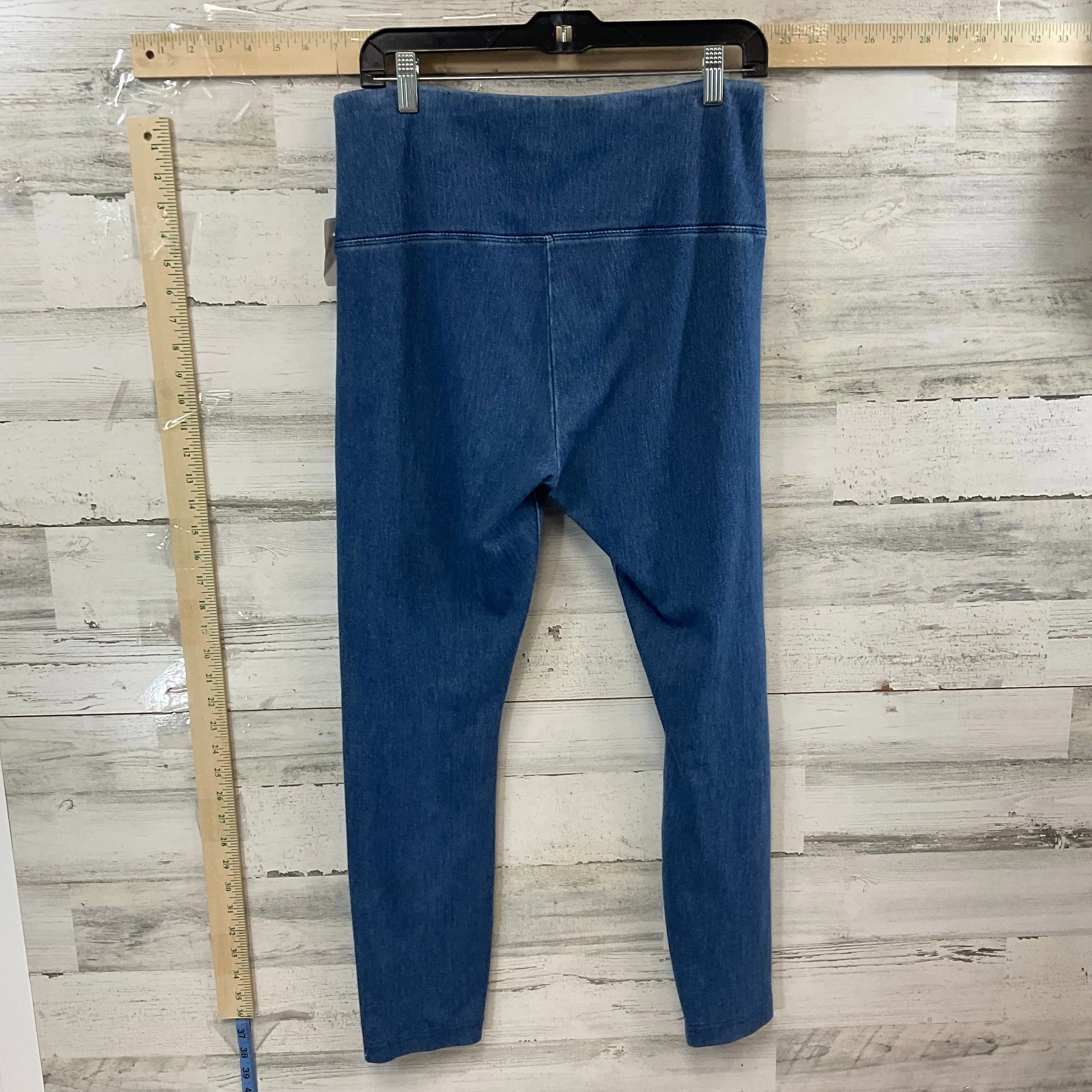 Blue Denim Pants Leggings Lysse, Size L