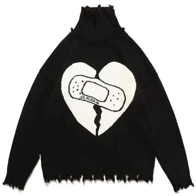 Broken Heart Sweater