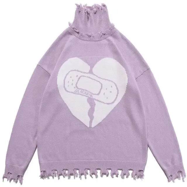 Broken Heart Sweater