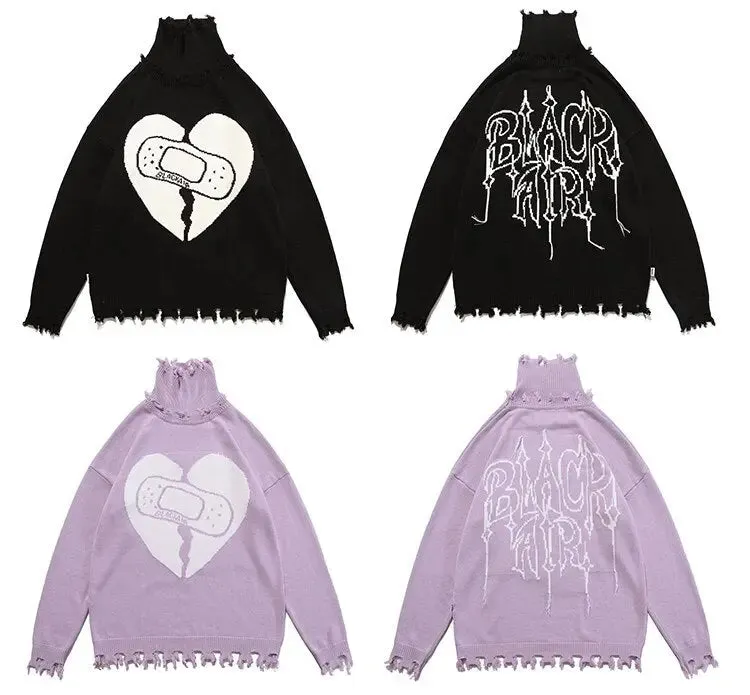 Broken Heart Sweater