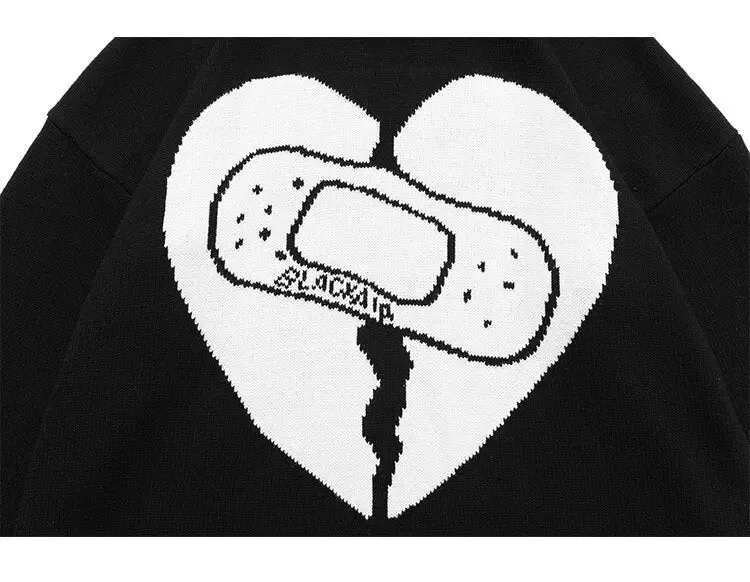 Broken Heart Sweater