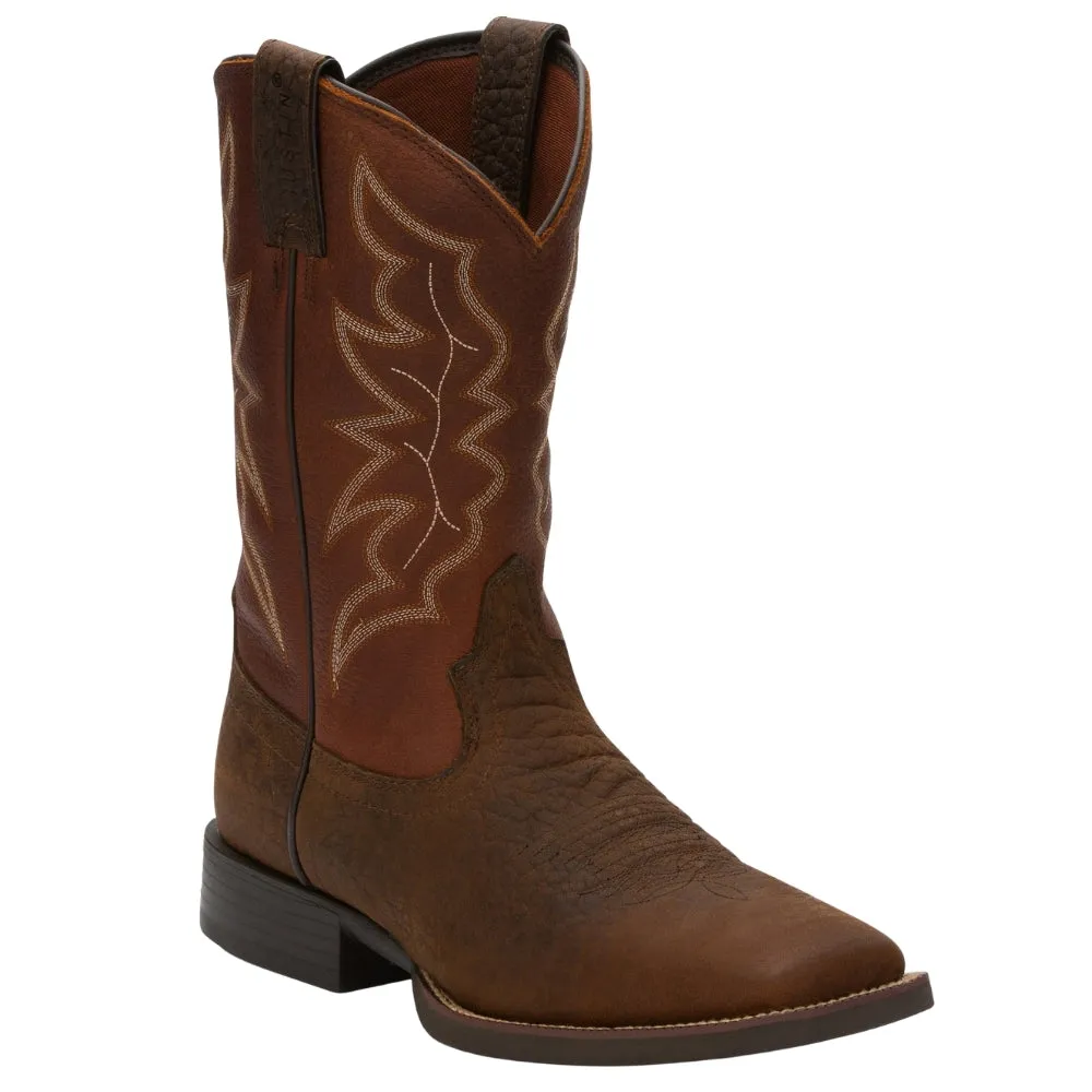 Chet Square Toe Cowboy Boots