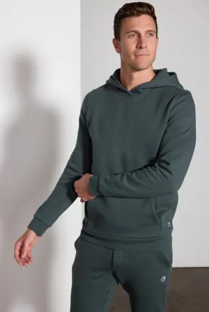 Comfort Men's Fleece Pullover Hoodie - Bay Leaf