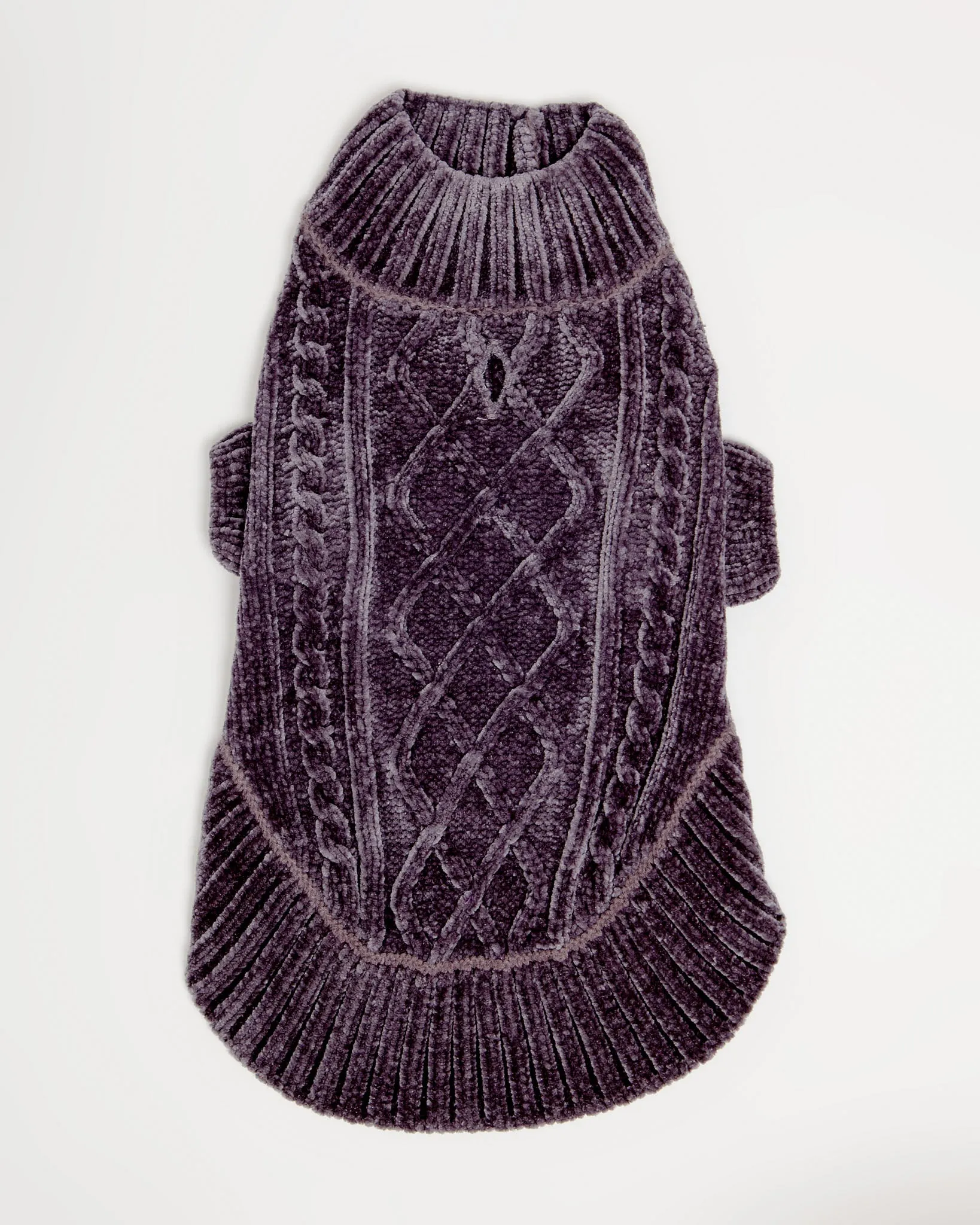 Cozy Chenille Sweater in Chic Grey