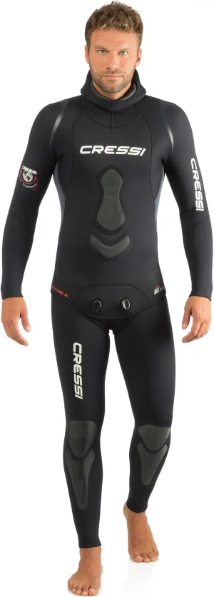 Cressi 3.5mm Apnea Wetsuit, Black