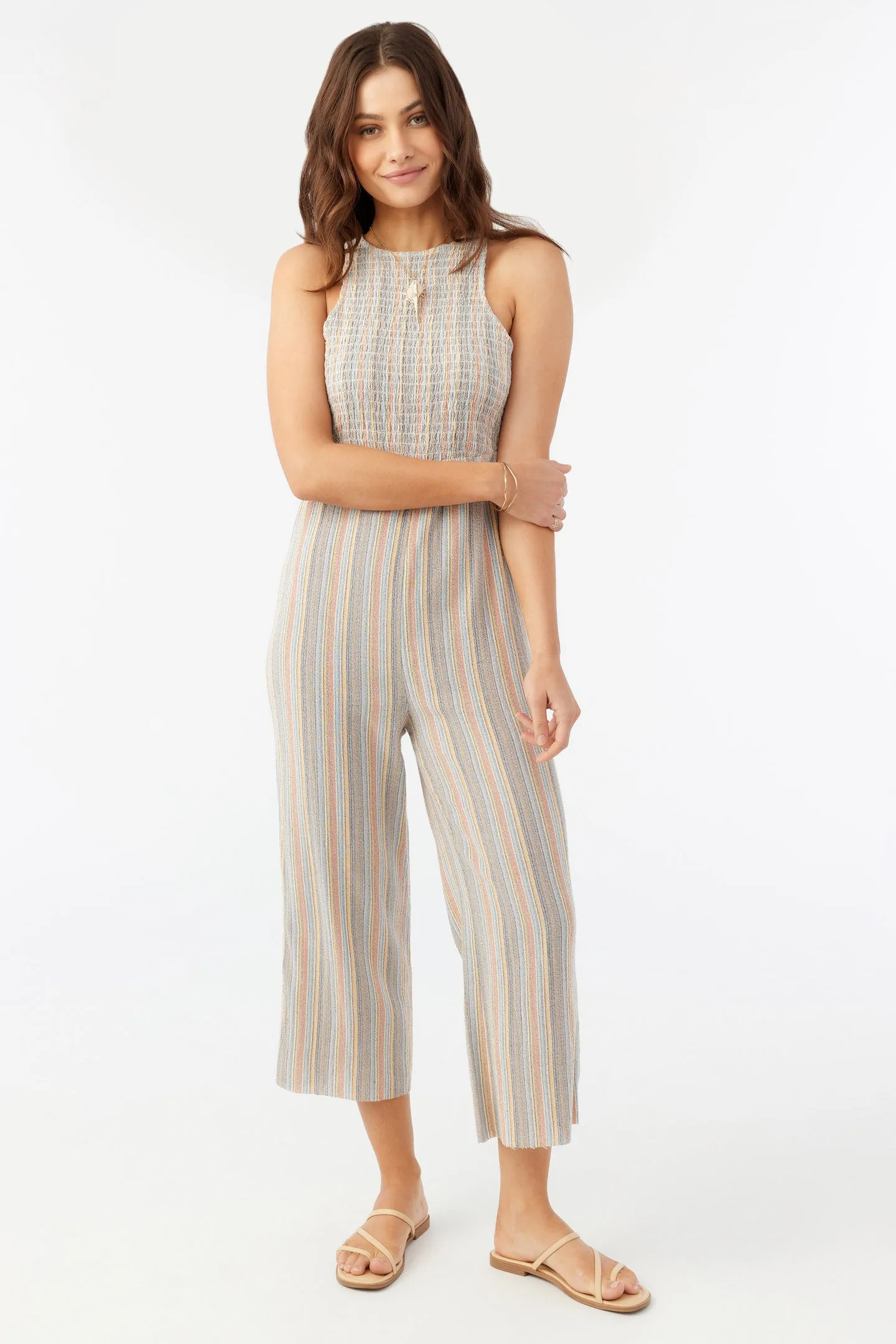 DELLORA STRIPE JUMPSUIT