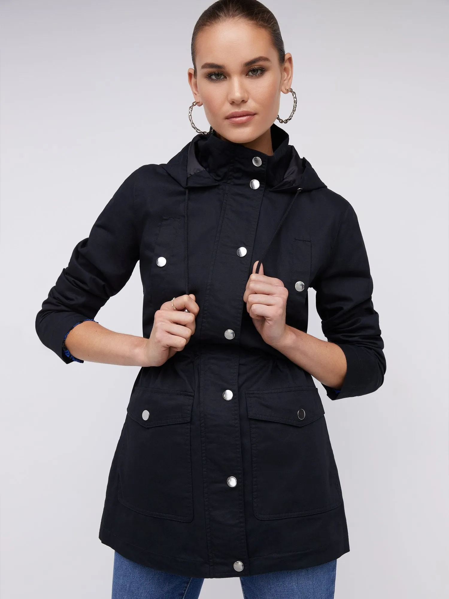 Double-Pocket Military Anorak