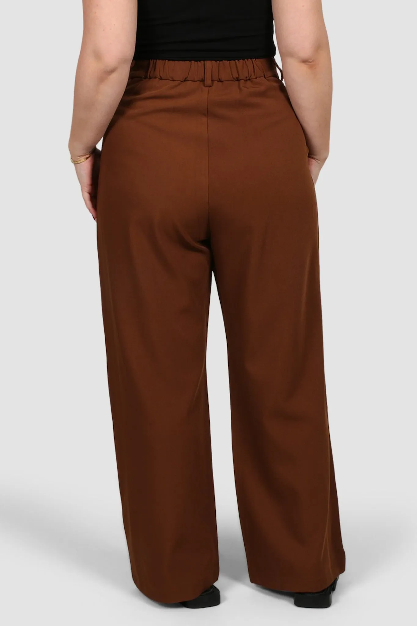 DOWNTOWN PANT RUST