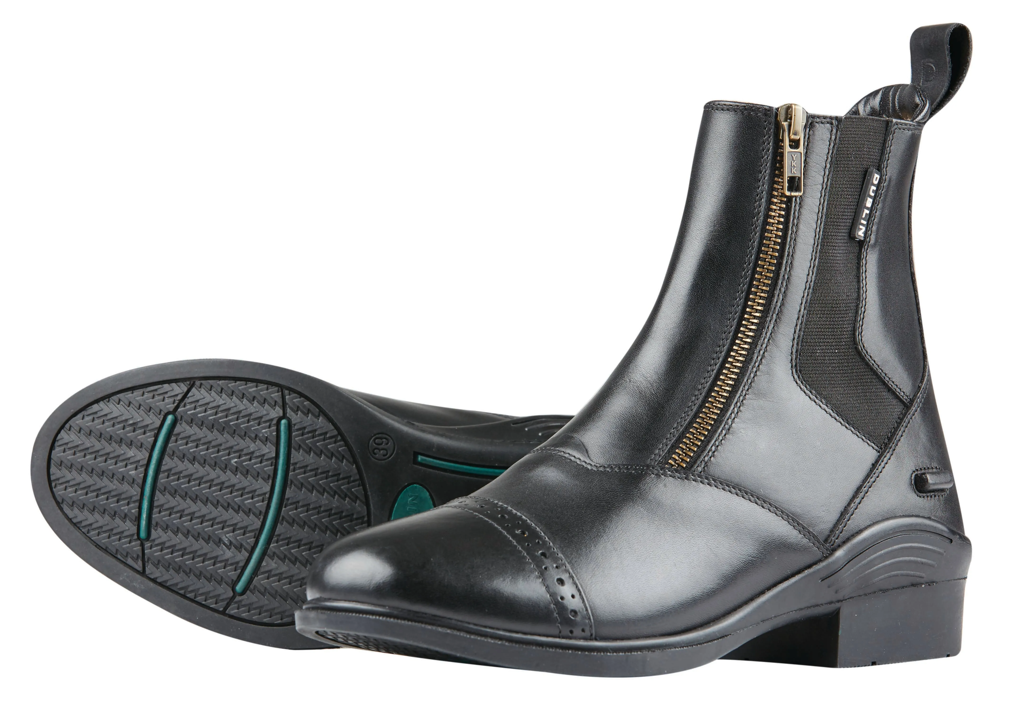 Dublin Evolution Double Zip Front Paddock Boots