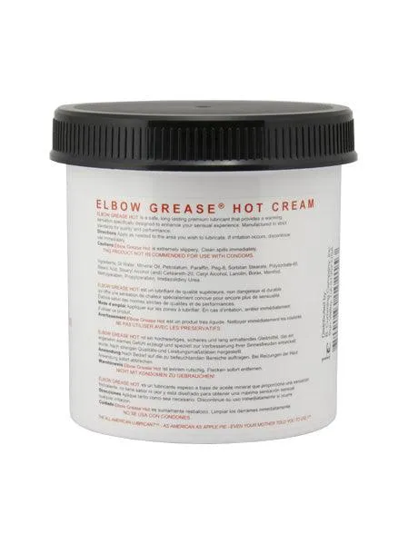 ELBOW GREASE HOT CREAM 15oz