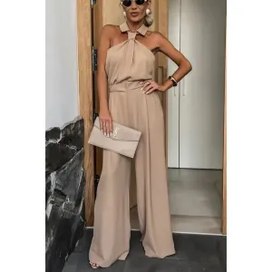 Elegant Halter Neck Jumpsuit