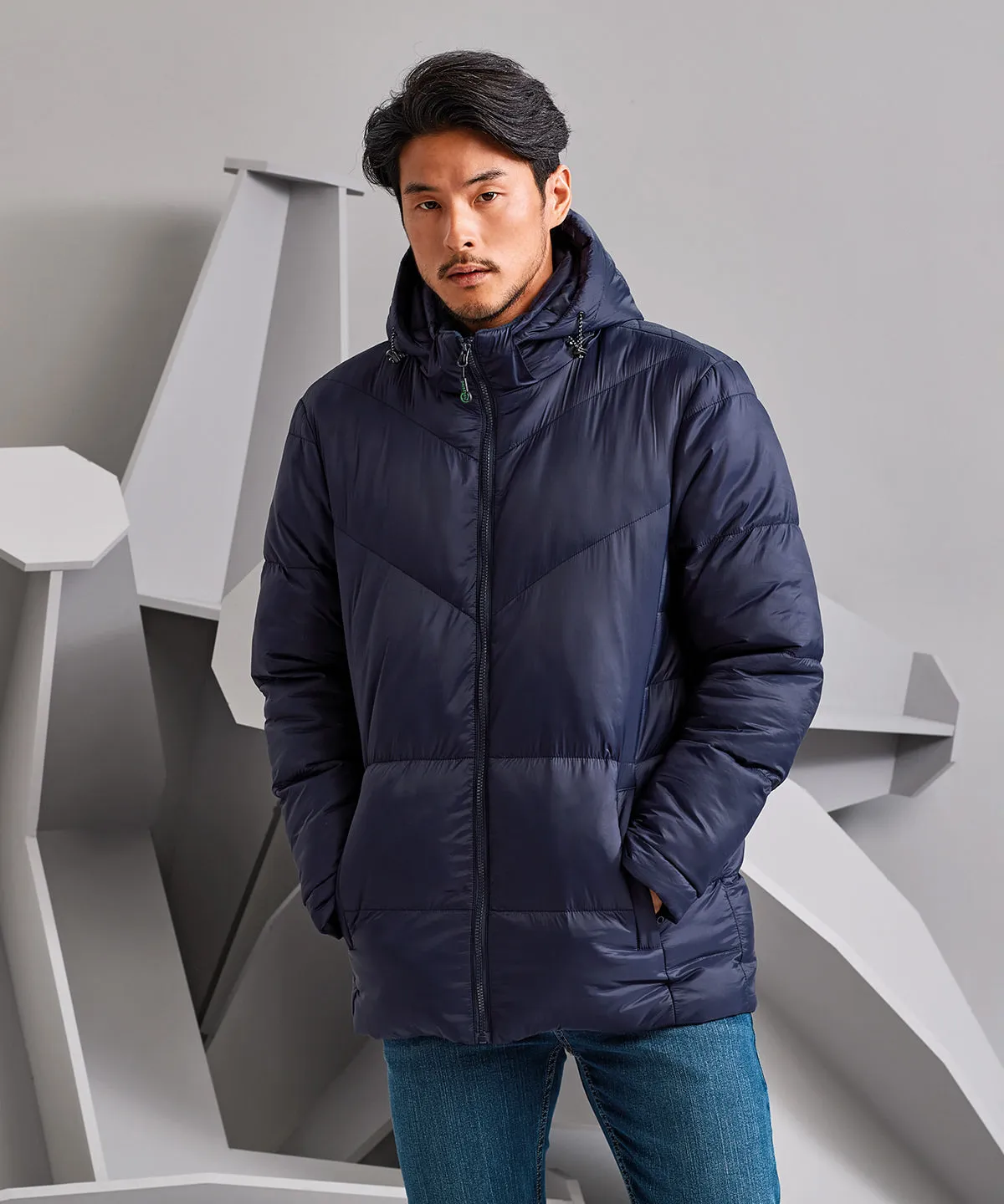 Fara recycled jacket | Navy