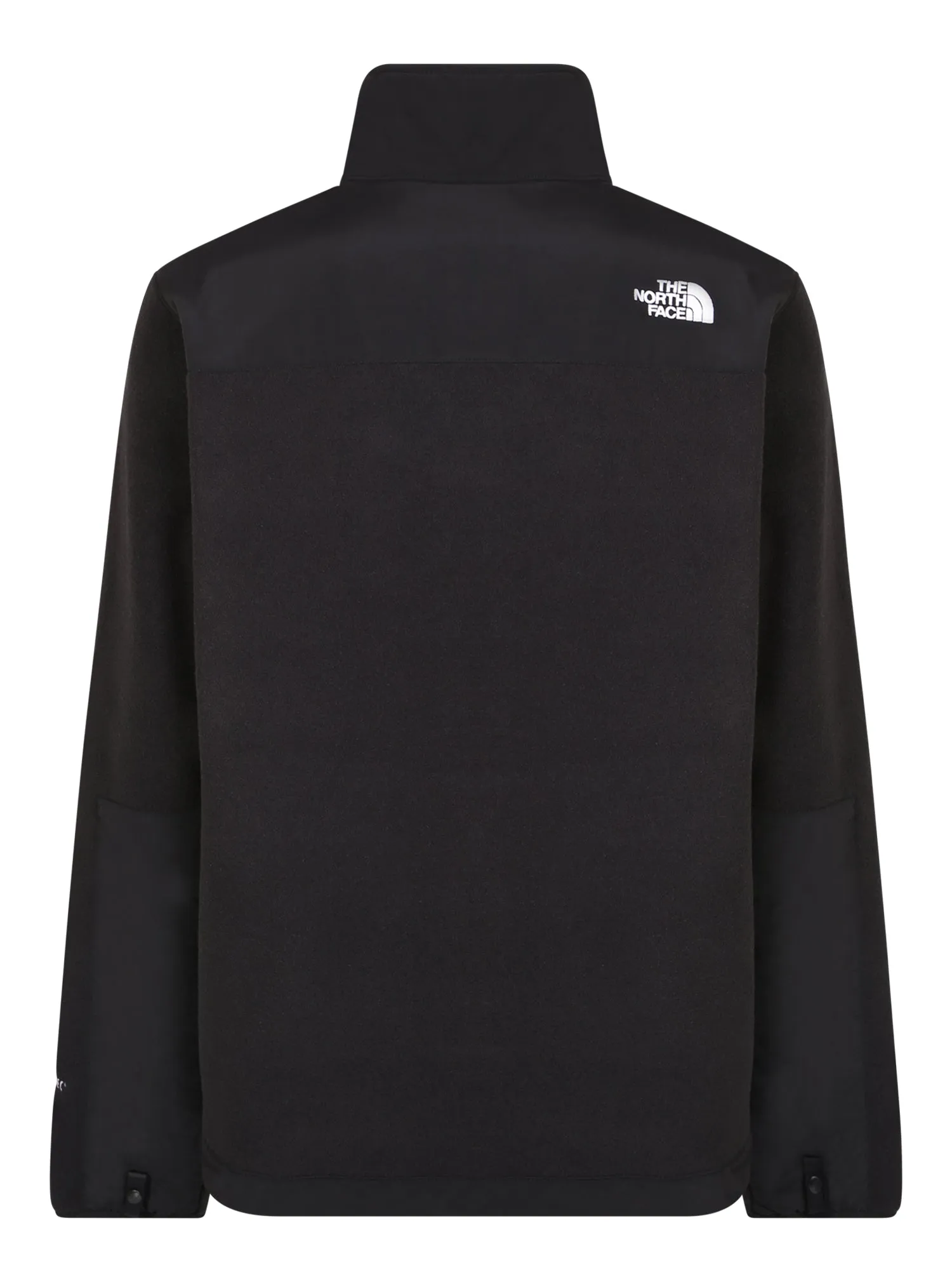 Fleece jacket with iconic logo black