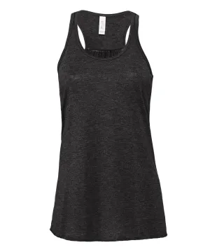 Flowy racerback tank top | Dark Grey Heather