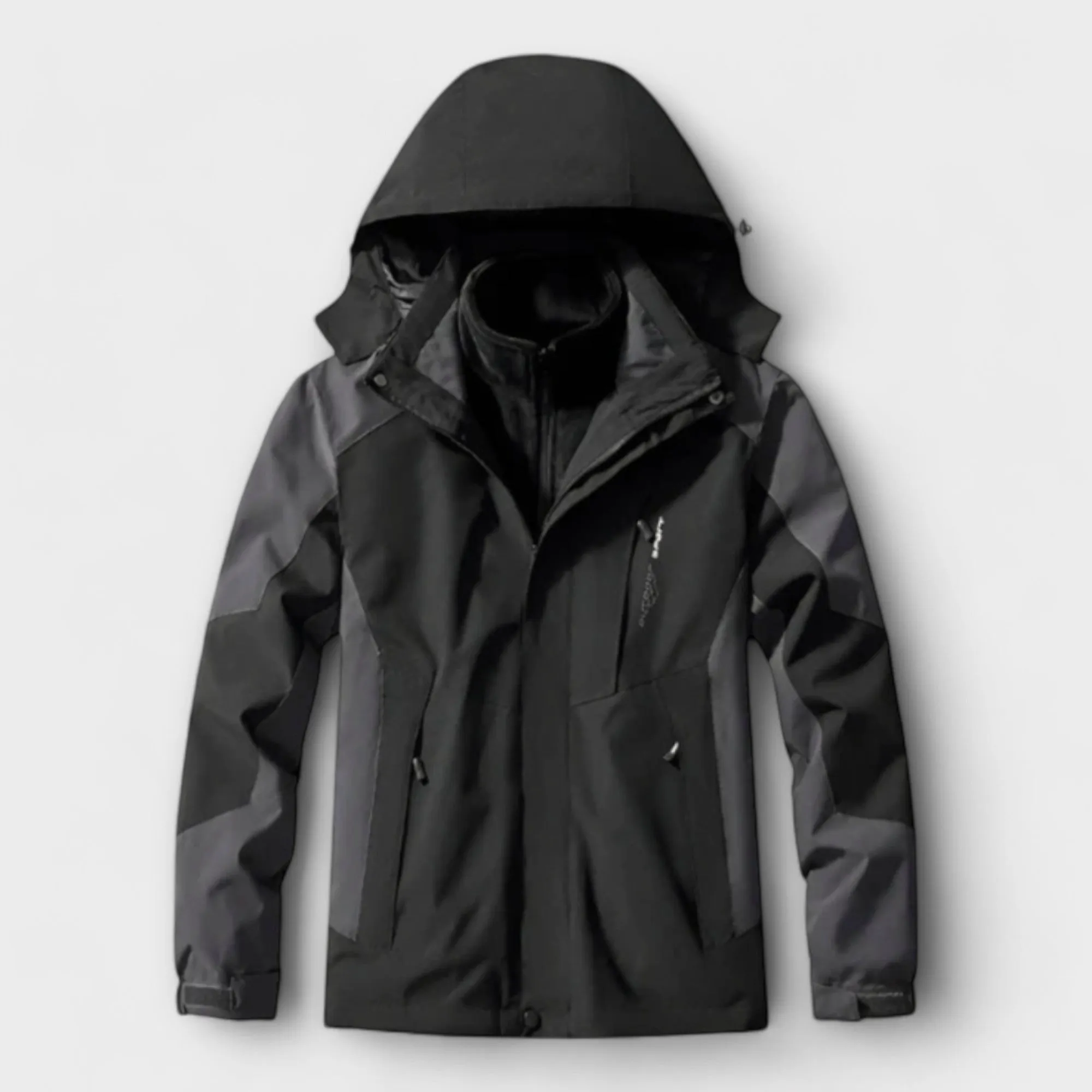 Giles | Men's High-Performance Hooded Ski Jacket