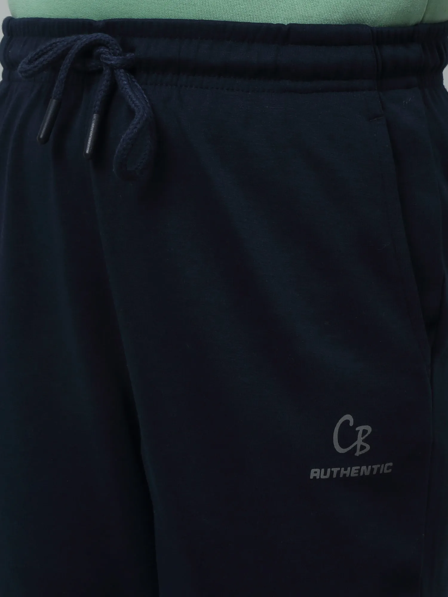 Girls Casual Navy Blue Track Pants