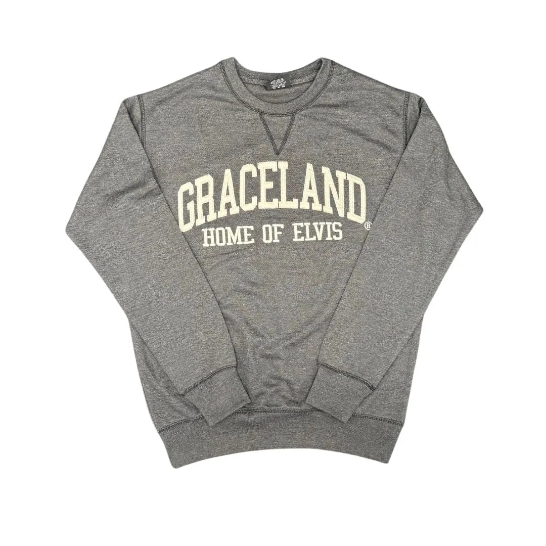 Graceland Home of Elvis Applique Sweatshirt