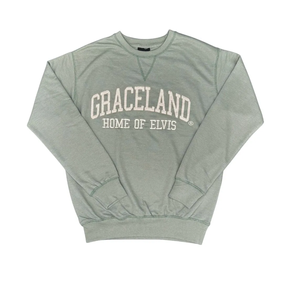 Graceland Home of Elvis Applique Sweatshirt