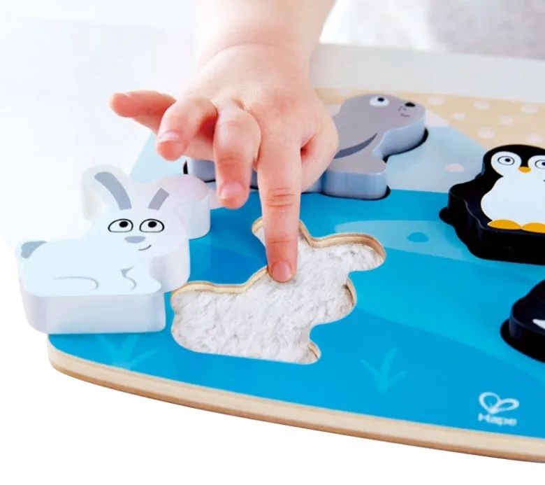 Hape Polar Animal Tactile Puzzle