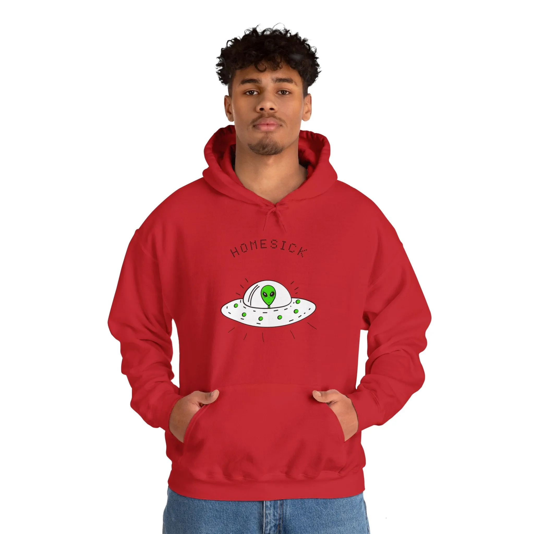 Homesick Alien Sci-Fi Hoodie