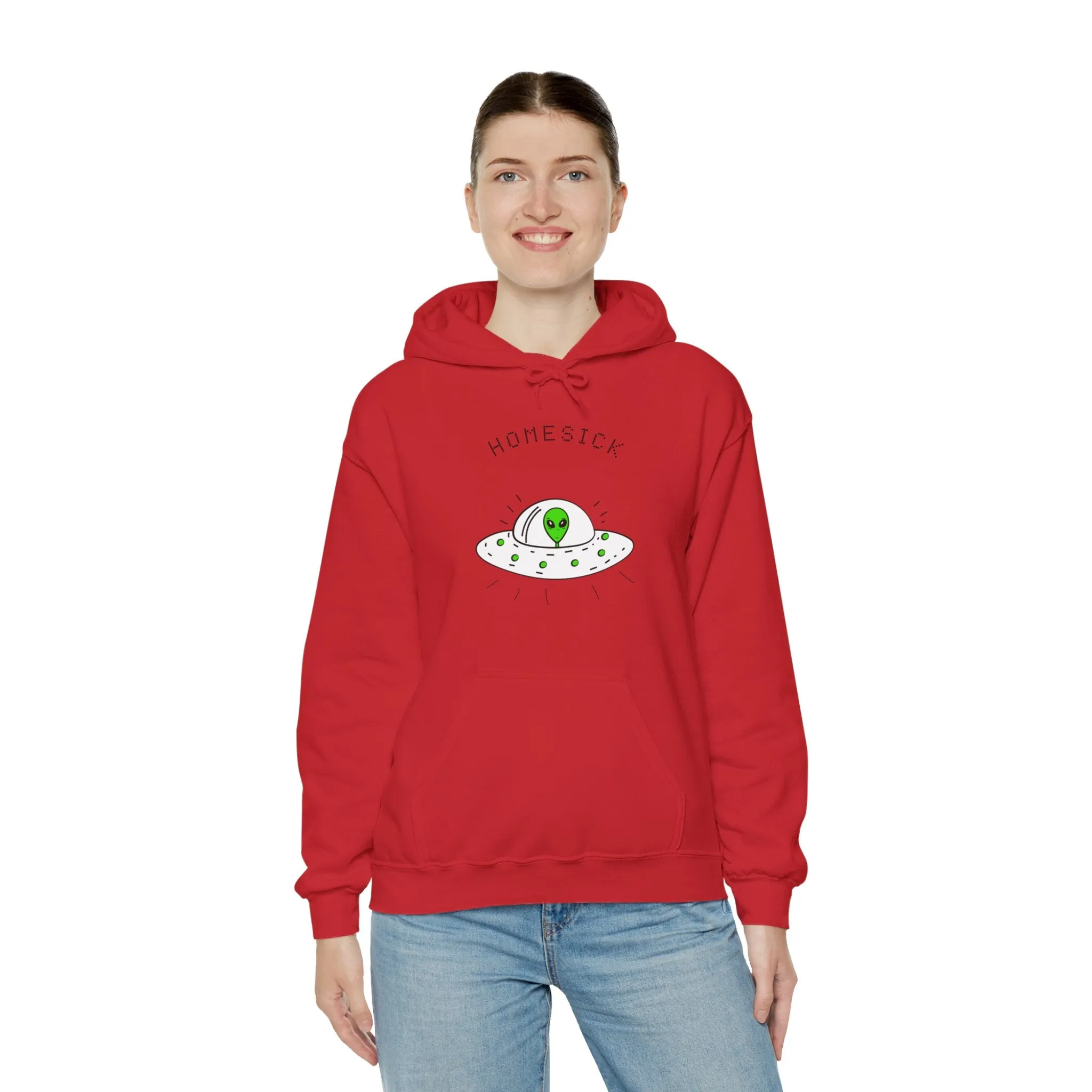 Homesick Alien Sci-Fi Hoodie