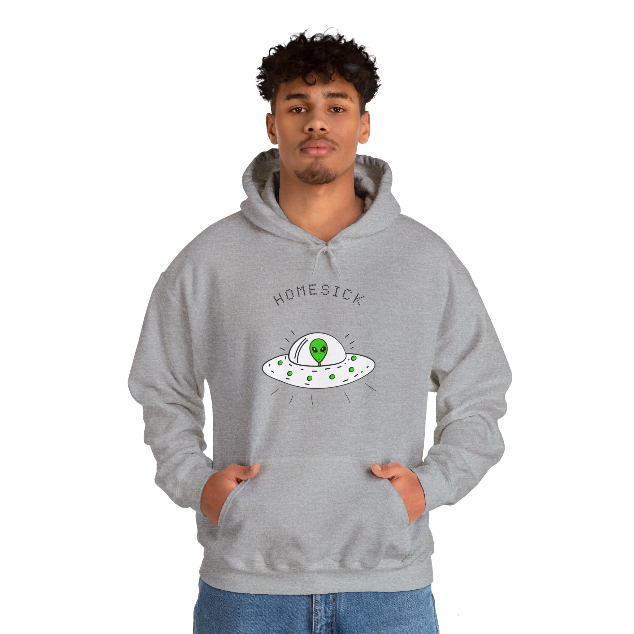 Homesick Alien Sci-Fi Hoodie