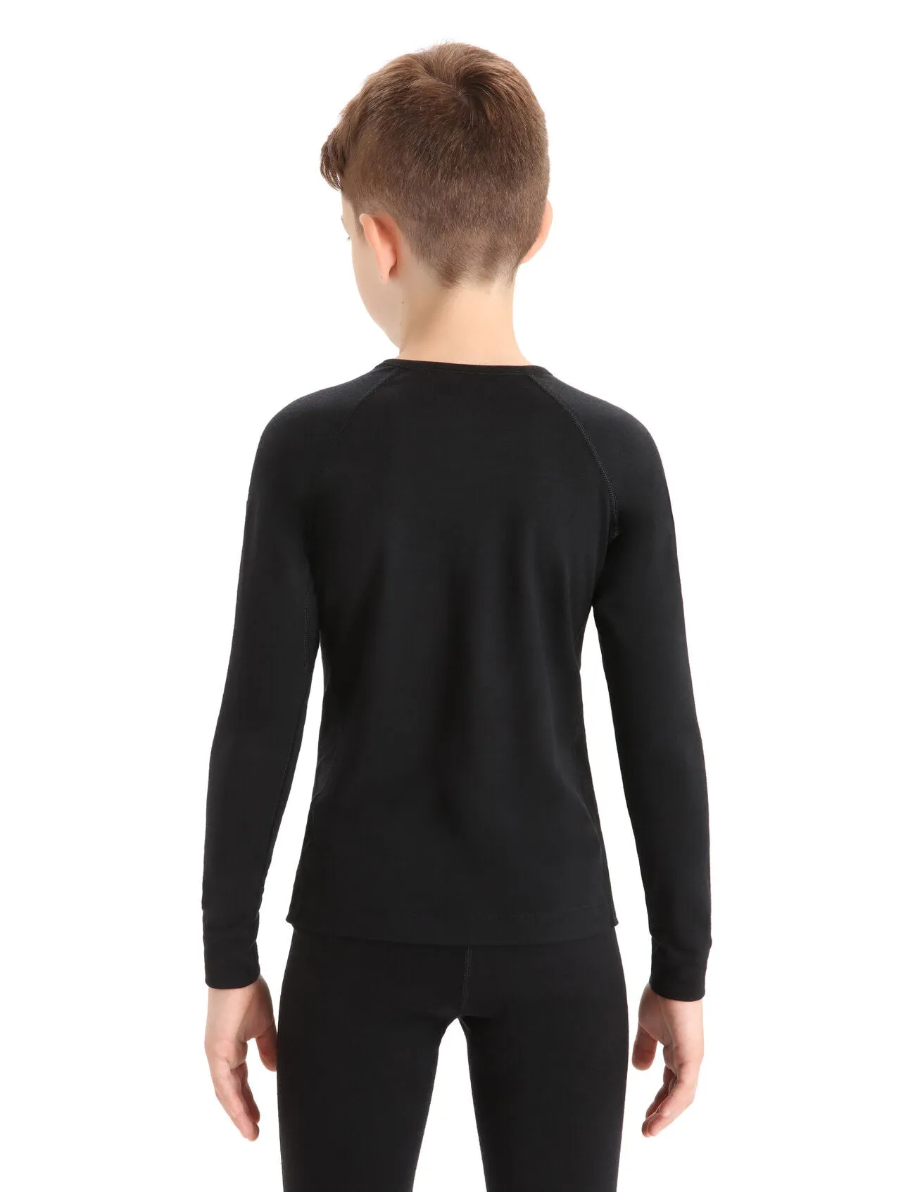 Icebreaker Kids Merino 200 Oasis Long Sleeve Crewe Thermal Top