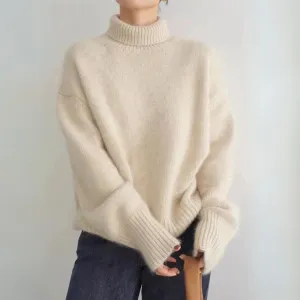 Karley – Comfortable, knitted, soft turtleneck sweater