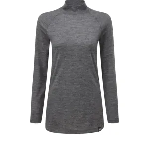 Knox Dry Inside Clara Ladies Long Sleeve Base Layer Shirt - Grey