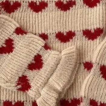 Konges Sløjd Laula Sweater - Hearts