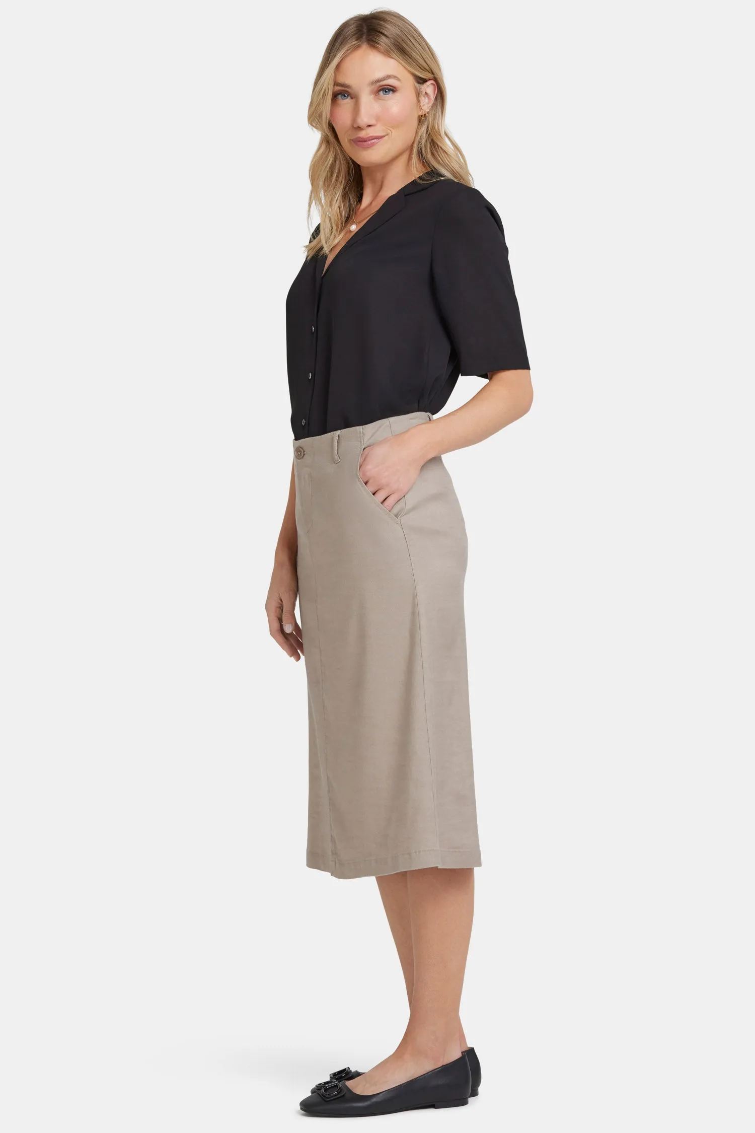 Marilyn A-Line Skirt - Saddlewood