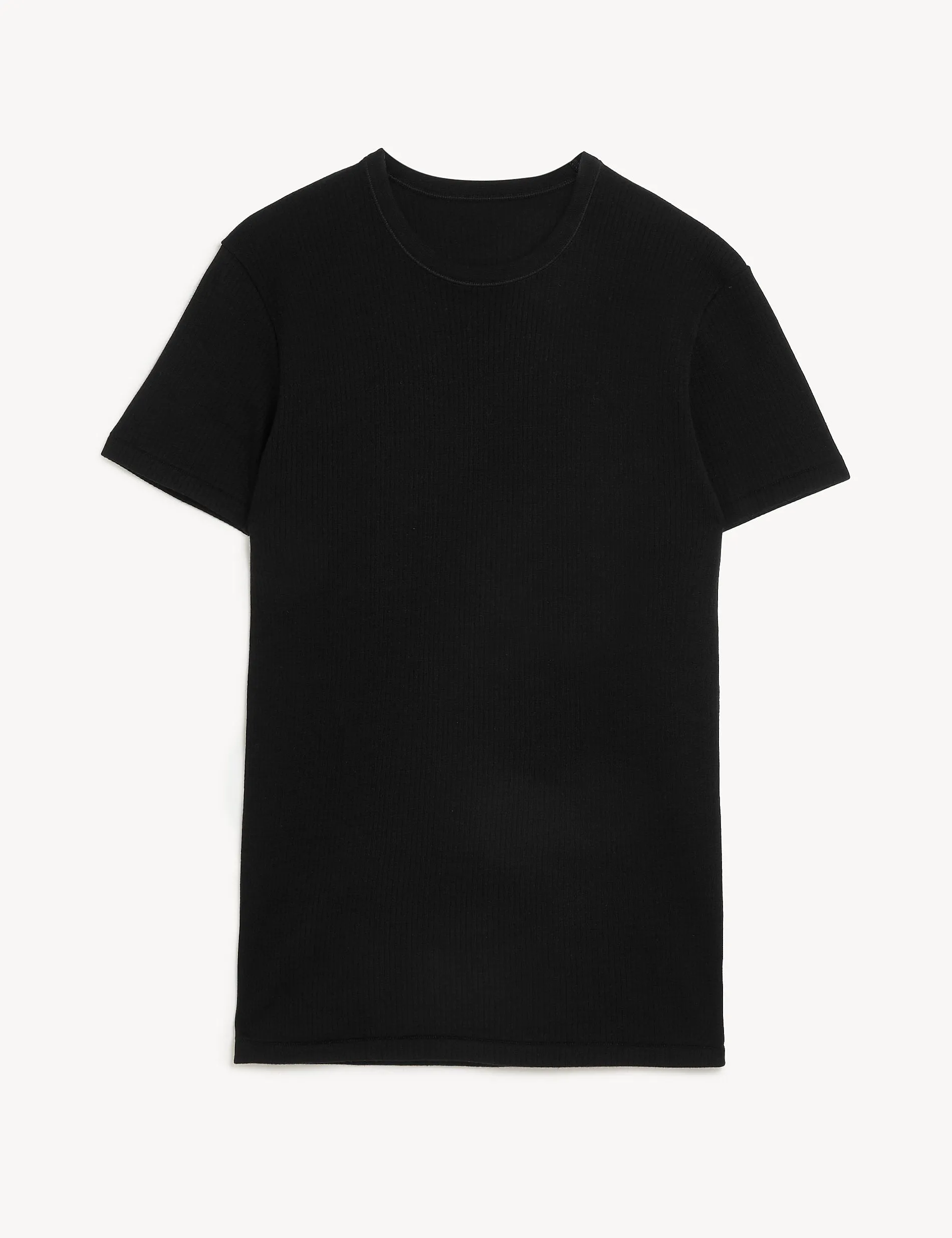 Marks & Spencer Heatgen Maximum Thermal Short Sleeve Top, Black