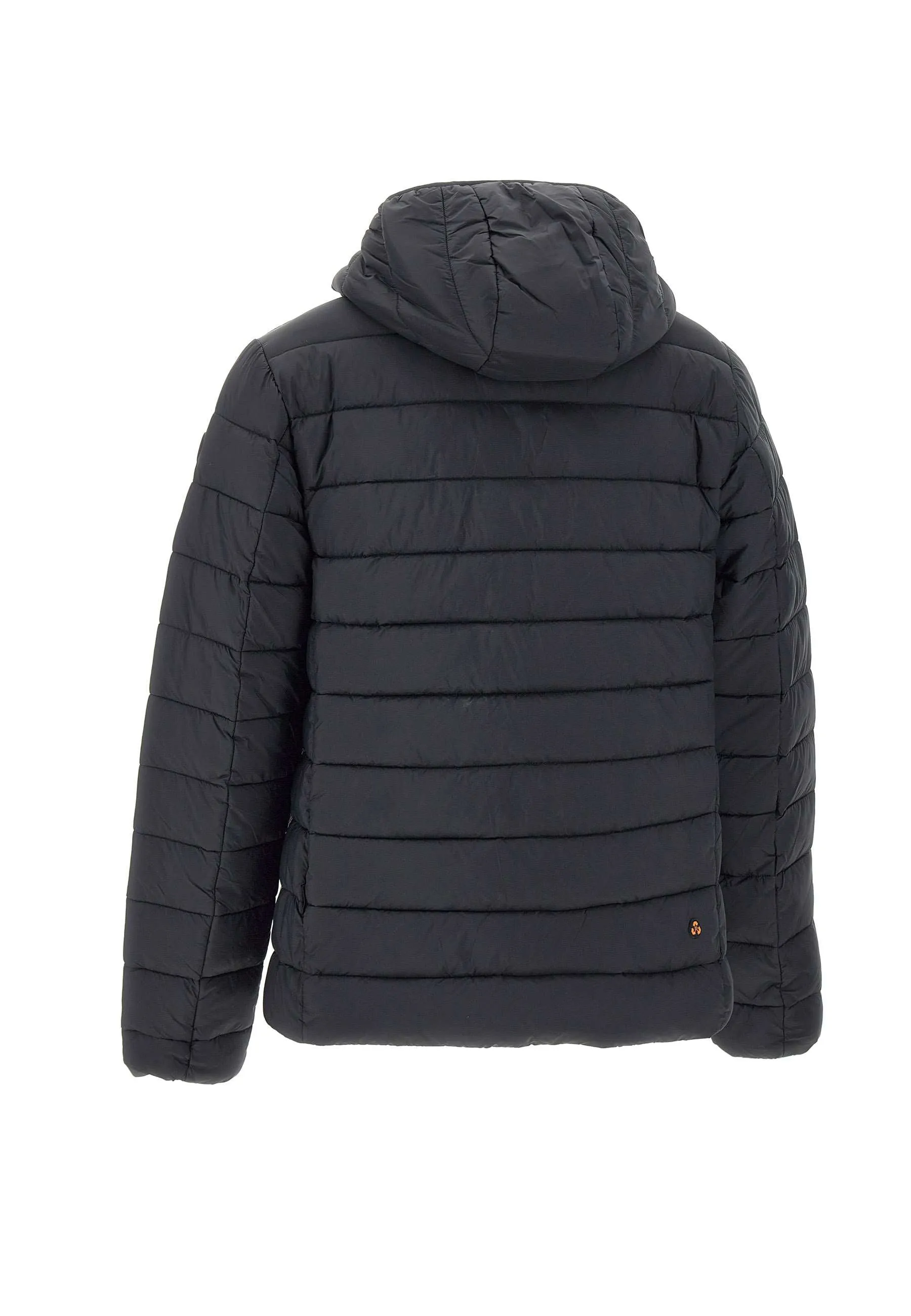 Men's Black Hooded Down Jacket