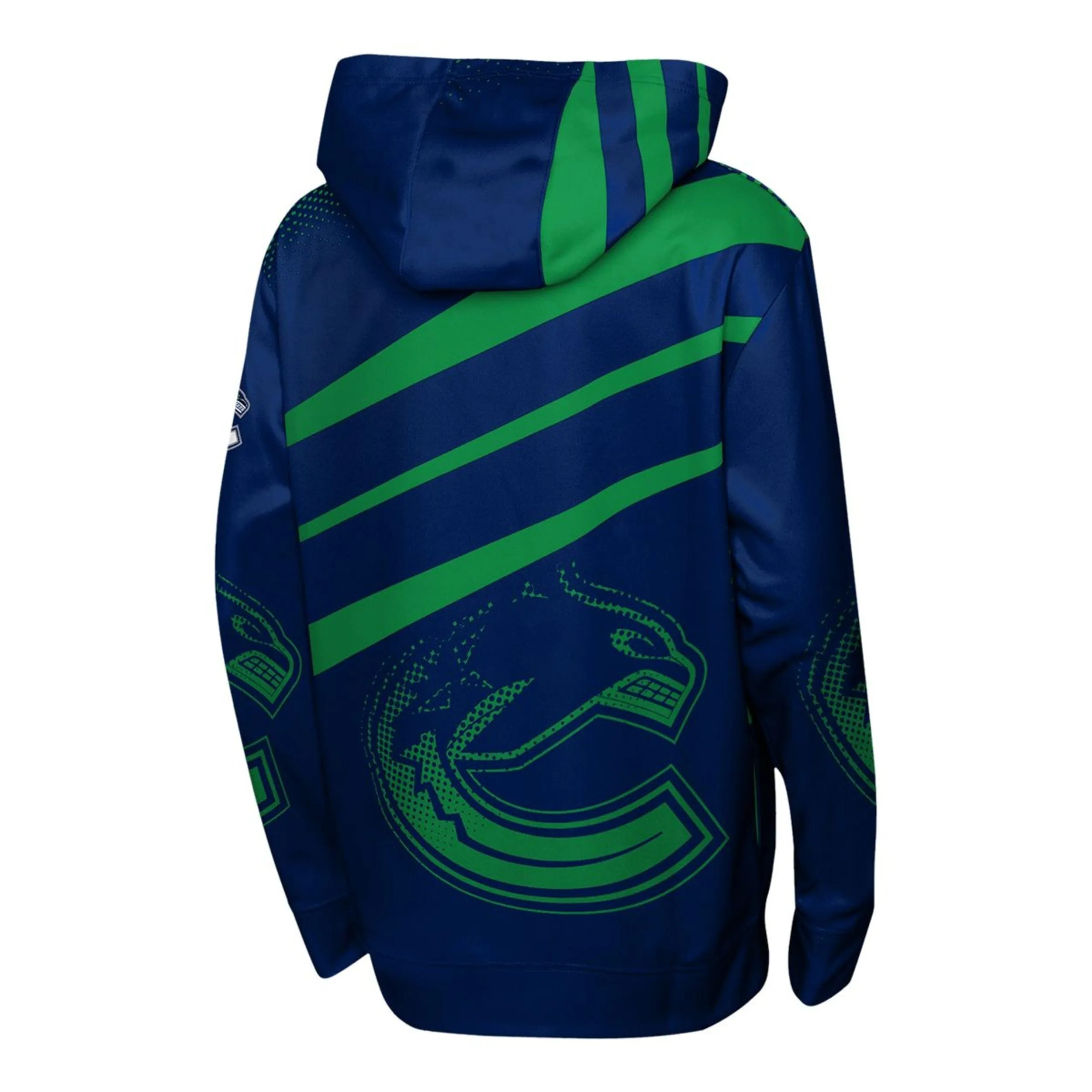 Outer Stuff Home Ice Advantage Youth Hoody - Vancouver Canucks