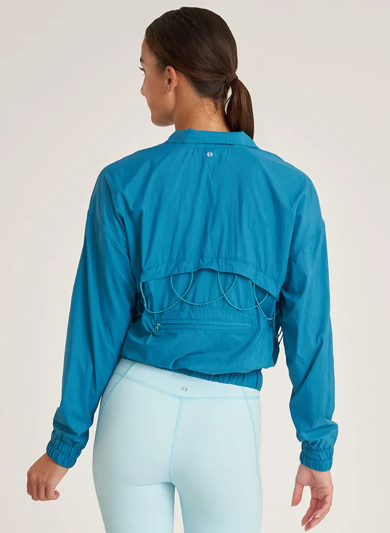 Packable Bungee Windbreaker