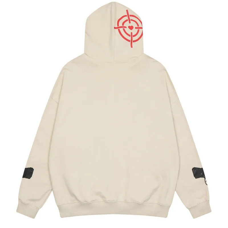 'Public Ennemy' Zip Up Hoodie