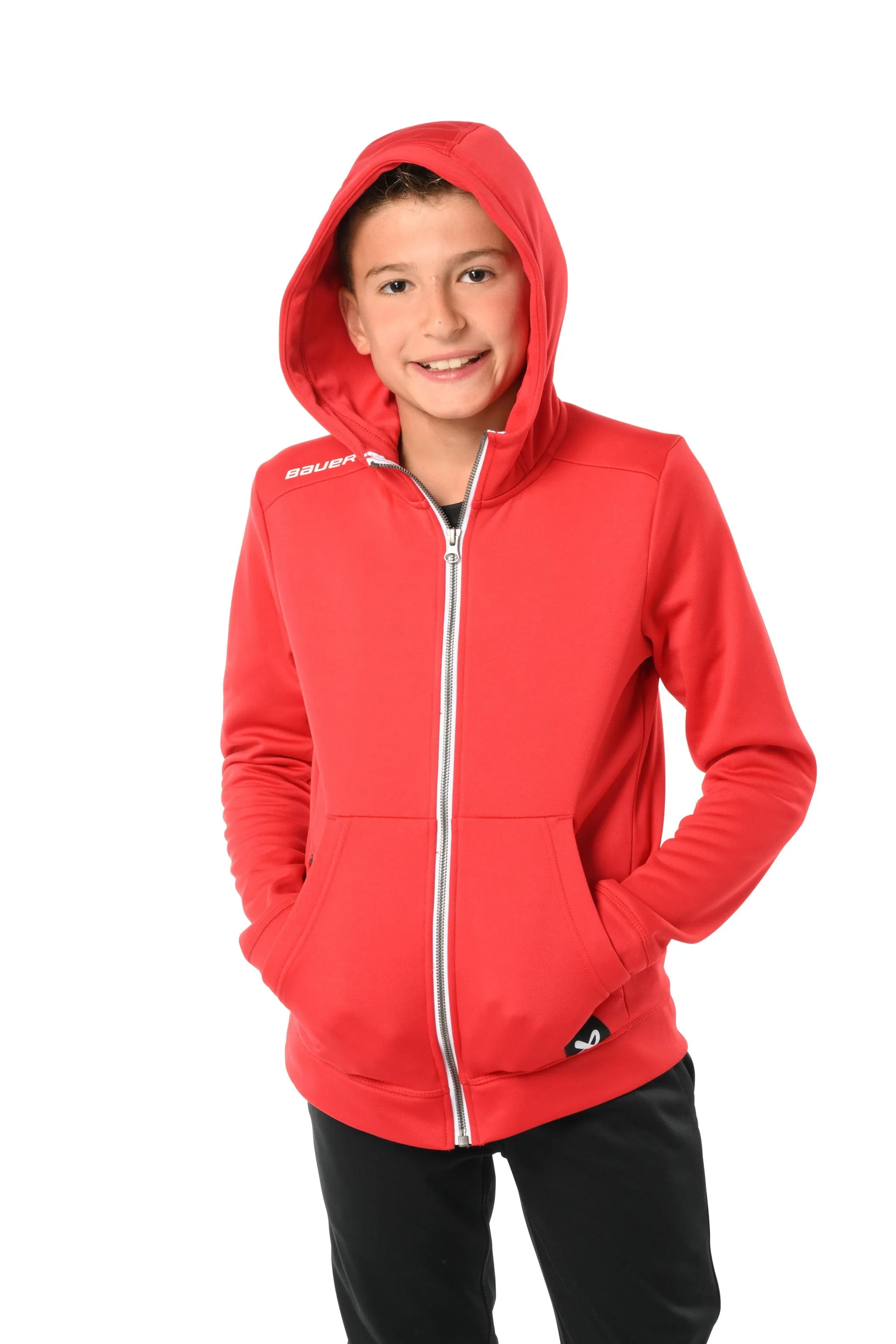 S23 Bauer Team Fleece Youth Zip Hoody