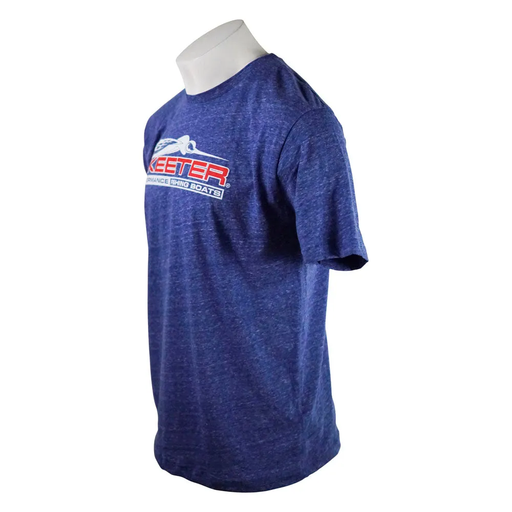 Skeeter Melange Jersey Tee - Royal