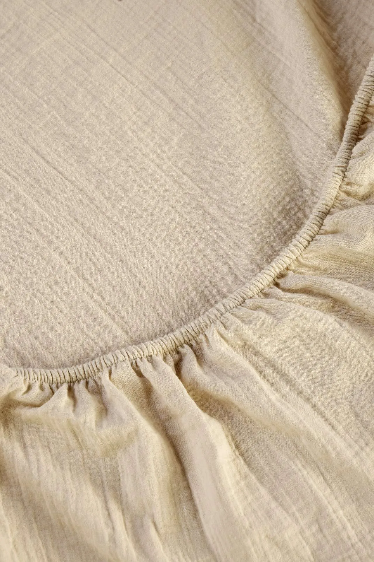 Soft and Relaxed Organic Cotton Fitted Sheet