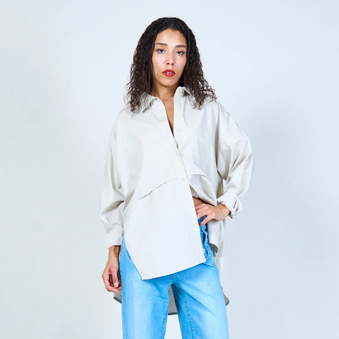 Stylish oversized shirt wholesale