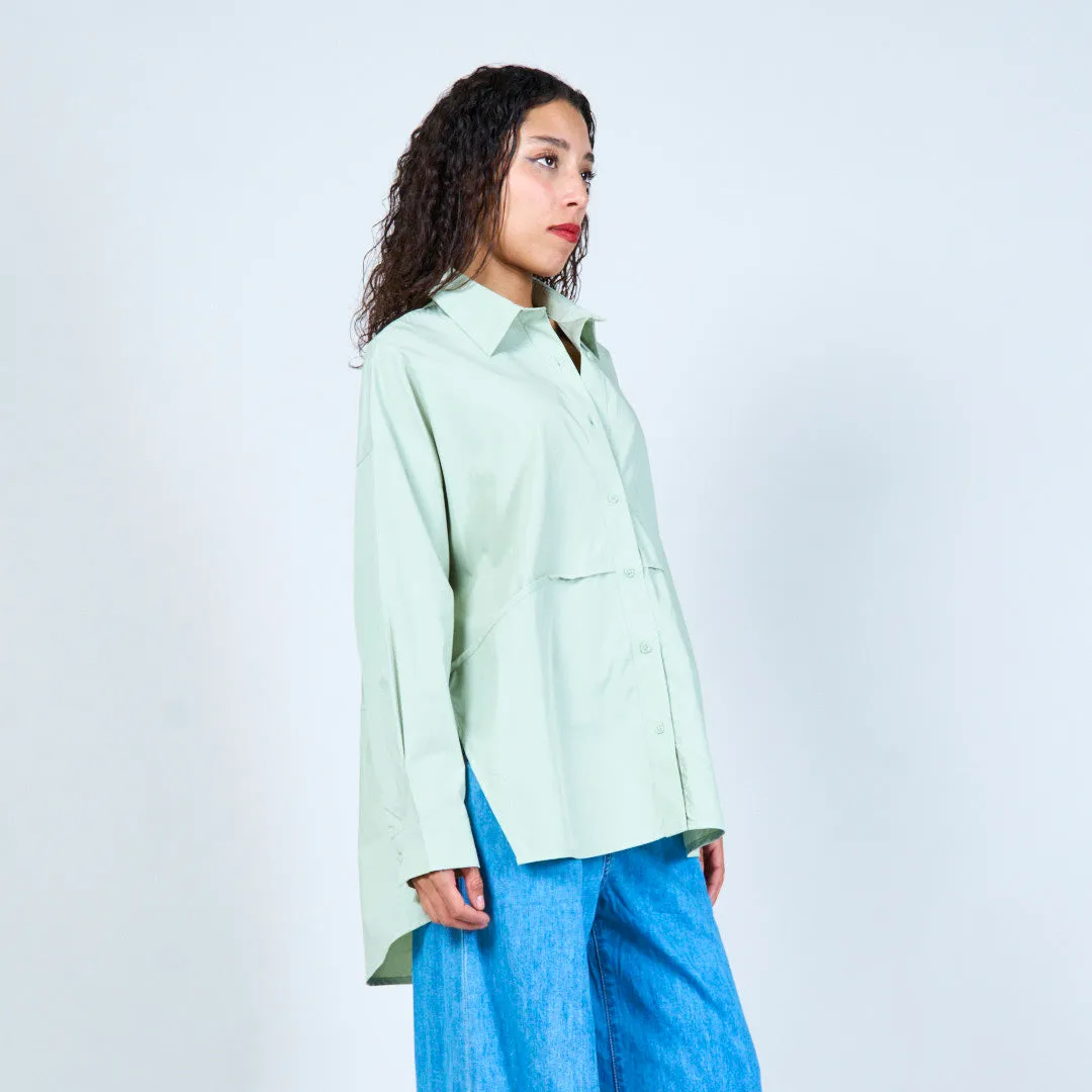 Stylish oversized shirt wholesale