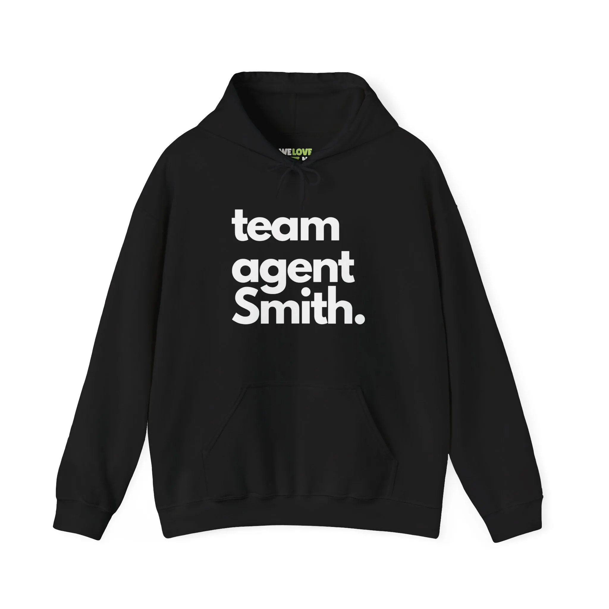 Team Agent Smith Supervillain Sci-Fi Hoodie