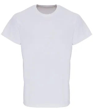 TriDri® embossed sleeve t-shirt | White